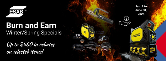 ESAB Burn and Earn