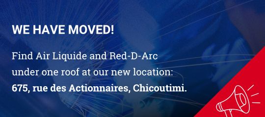 We have moved to 675, rue des Actionnaires, Chicoutimi